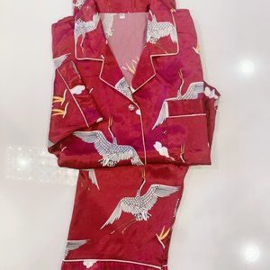 Stain Long PJ Set US Size: L